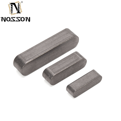 Galvanized DIN 6885 Type A B C Stainless Steel 304 316 Flat Keys for Metric Measurement System m3 m4 m5 m6 m8 m10 m12