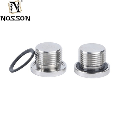 Stainless Steel Pipe Plug DIN908 Hex Socket Head Screw Plugs Internal Drive Screw Plugs 10mm