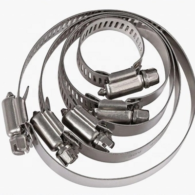 Fast Installation SS304 Hose Clamp in German Style with Carbon Steel Material and Metric Measurement System Instock