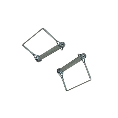 M6 Stainless Steel Linch Pins featuring Quick-Release Design Steam Oxide Nitride Finish and Double Wire Tab Snap Lock