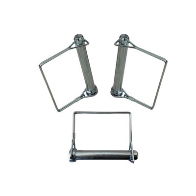 Quick-Release Pins Custom D-Type Double Wire Half Round Safety Pin Stainless Steel 201/304/316 Steam Oxide Nitride Finish
