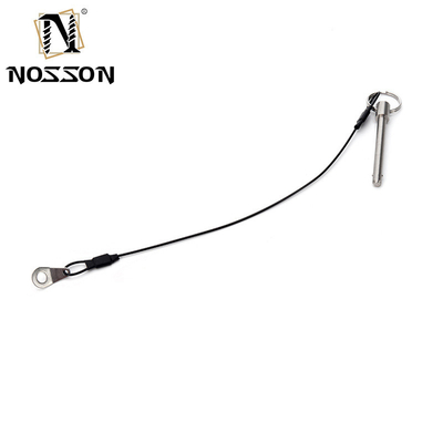 Air Shipping Quick-Release Pins with Stainless Steel Spring Push Pull Ring Detent Clevis Pin and Locking Ball Button Handle