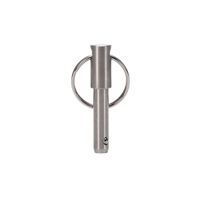 Custom CNC Machining Stainless Steel Quick Release Pins with Longer Life TiCN Finish and Advanced Steam Oxide Nitride Coating