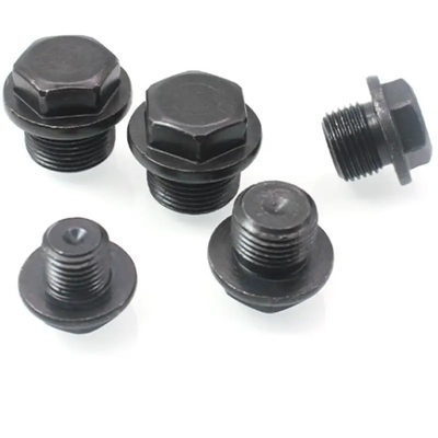 DIN91 Standard Type Iron Carbon Steel Gr4.8 Gr8.8 Gr10.9 Gr12.9 Black Oxide Hexagon Head Pipe Plugs for Pipe Connection