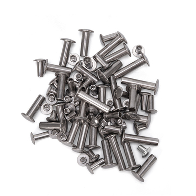 ISO Standard Bright Semi-tubular Rivet for Custom Steel Manufacturing m2.5 m3 m3.5 m4.2 m4.8 m5.5 m6.3 Bright Finish