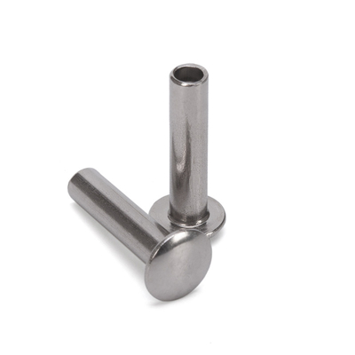 ISO Standard Bright Semi-tubular Rivet for Custom Steel Manufacturing m2.5 m3 m3.5 m4.2 m4.8 m5.5 m6.3 Bright Finish