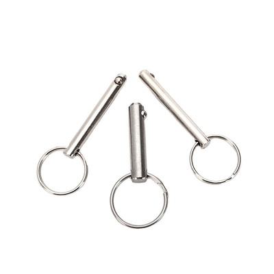 Stainless Steel Quick-Release Ball Locking Pin for Easy and Secure Stock Clamping in General Industry