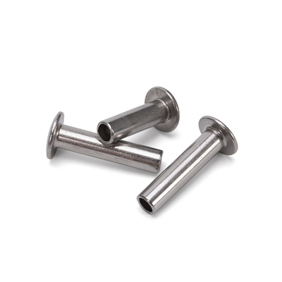 ISO Standard Bright Semi-tubular Rivet for Custom Steel Manufacturing m2.5 m3 m3.5 m4.2 m4.8 m5.5 m6.3 Bright Finish