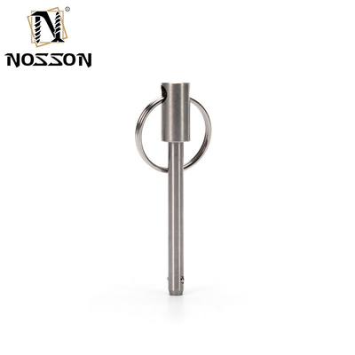 Stainless Steel Quick-Release Ball Locking Pin for Easy and Secure Stock Clamping in General Industry