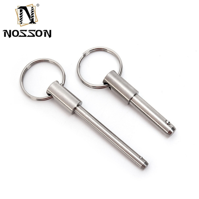 Stainless Steel Quick-Release Ball Locking Pin for Easy and Secure Stock Clamping in General Industry