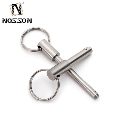 Stainless Steel Quick-Release Ball Locking Pin for Easy and Secure Stock Clamping in General Industry