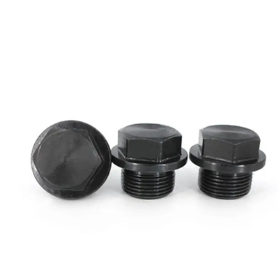 ALLOY Iron Carbon Steel Gr4.8 Gr8.8 Gr10.9 Gr12.9 ASTM A325 GR A B C Black Oxide Hexagon-duty Hexagon Head Pipe Plug DIN910