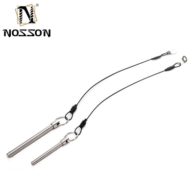 Stainless Steel Quick Release Ball Lock Pull Handle Detent Ring Pin with Bright Finish and Longer Life TiCN Coating