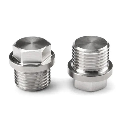 ALLOY Precision Stainless Steel DIN910 Hexagon Head Plug Screws with Flange 10 Zinc Plated Options
