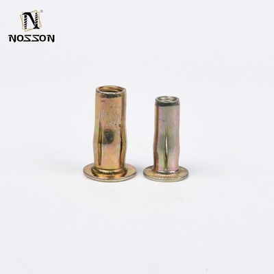 JIS Standard Pan Flat Head Semi-hollow Semi-tubular Rivets Aluminium Stainless Steel M2.5 M3 M3.5 M4.2 M4.8 M5.5 M6.3
