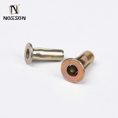 Customized Non-Standard Semi-Tubular Hollow Rivet M2.5-M6.3 Bright Finish for Home Appliances in Bright Uncoated Aluminium
