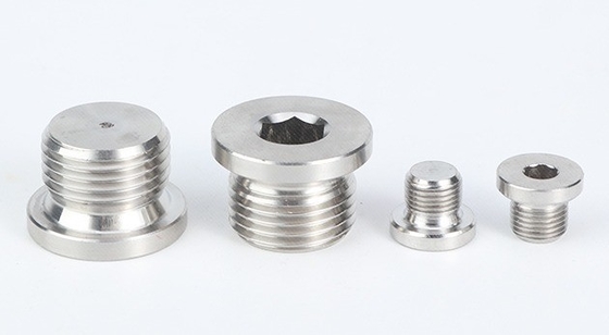 Corrosion-Resistant Industrial 304 Stainless Steel Inner Hexagon Blocked Head Stuffy Head Oil Metal Pipe Connectors Plug