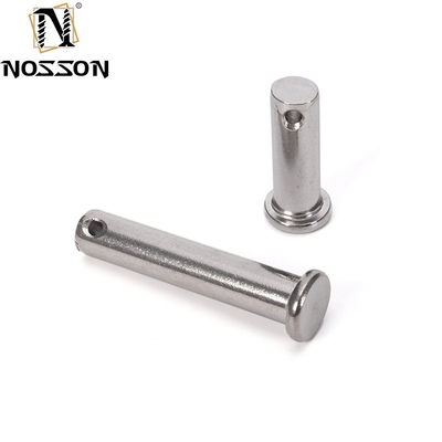 Stainless Steel 304 Shaft Pin Flat Head Clevis Pin with Hole DIN1434 and Longer Life TiCN Finish Spring Pins Integrated