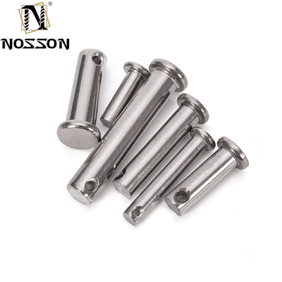 Stainless Steel 304 Shaft Pin Flat Head Clevis Pin with Hole DIN1434 and Longer Life TiCN Finish Spring Pins Integrated