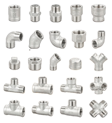 3/8&quot; 1/2&quot; 3/4&quot; 11/4&quot; 1&quot; 11/2&quot; 2&quot; 2-1/2&quot; 3&quot; 4&quot; NPT Casting Stainless Steel Pipe Fitting for High Temperature Applications
