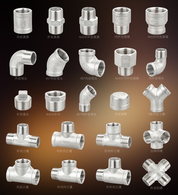 3/8&quot; 1/2&quot; 3/4&quot; 11/4&quot; 1&quot; 11/2&quot; 2&quot; 2-1/2&quot; 3&quot; 4&quot; NPT Casting Stainless Steel Pipe Fitting for High Temperature Applications