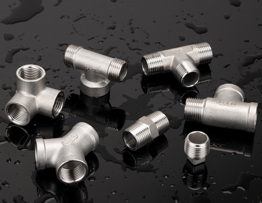 3/8&quot; 1/2&quot; 3/4&quot; 11/4&quot; 1&quot; 11/2&quot; 2&quot; 2-1/2&quot; 3&quot; 4&quot; NPT Casting Stainless Steel Pipe Fitting for High Temperature Applications