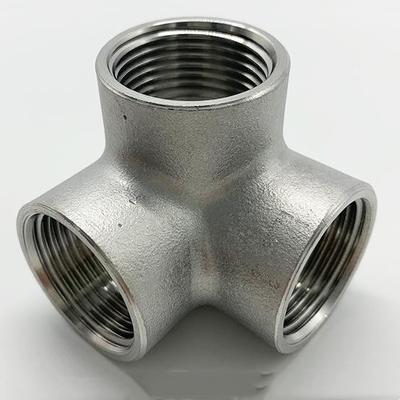 Long Lasting Stainless Steel Threaded Pipe Fittings with Nipple Connection 3/8&quot; 1/2&quot; 3/4&quot; 11/4&quot; 1&quot; 11/2&quot; 2&quot; 2-1/2&quot; 3&quot; 4