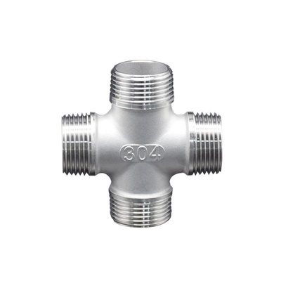 304 316 Female BSP/NPT 3-Way Y Type Equal Tee Stainless Steel Pipe Fitting with Casting and Customized Support OEM Durable