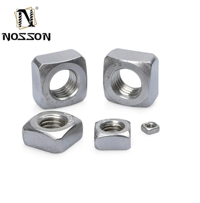 Black Oxide Finish Stainless Steel M3 M5 M6 M12 Nut Small Side Bolt And Nuts 316 Countersunk Head Square Nuts ANSI Standard