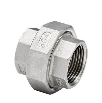 Equal Stainless Steel Thread Pipe Fitting NPT/BSP SS304 Nipple Connection with Hexagon Head Code