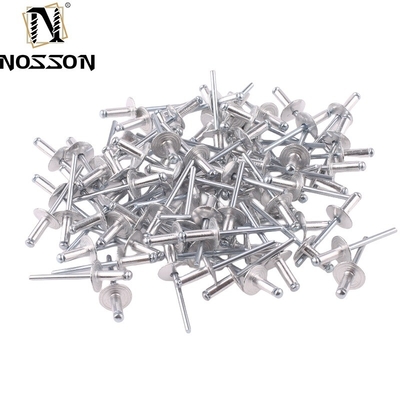 2.4-6.4mm Durable Round Head Open End Pop Core-pulling Stainless Steel Blind Rivets for Waterproof Applications in Industry