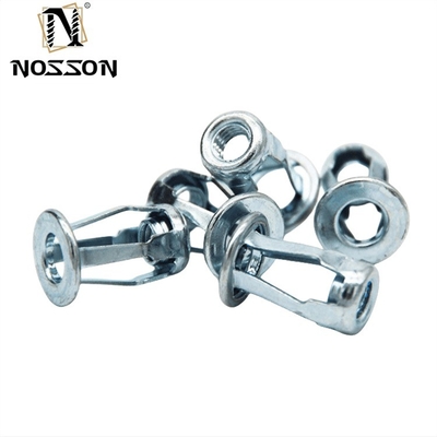 DIN Standard M6 M8 Galvanized Carbon Steel Insert Nut Lantern Rivet Nut Jack Nut for Heavy Industry Performance and Needs