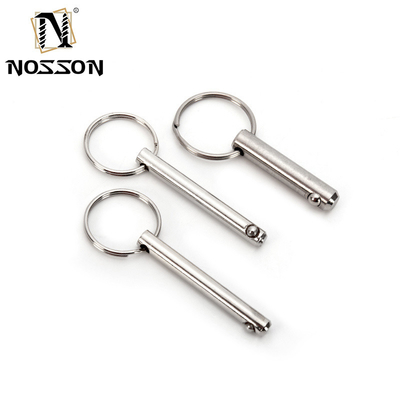 General Industry Self-Locking Spring Loaded Ball Lock Quick Release Pins M5 M6 M8 Stainless Steel Line Array Push Button Handle for Audio