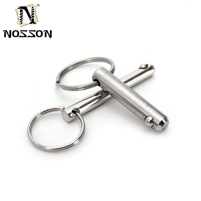 General Industry Self-Locking Spring Loaded Ball Lock Quick Release Pins M5 M6 M8 Stainless Steel Line Array Push Button Handle for Audio