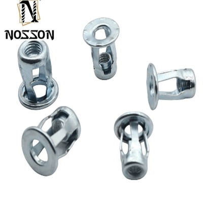 DIN Standard M6 M8 Galvanized Carbon Steel Insert Nut Lantern Rivet Nut Jack Nut for Heavy Industry Performance and Needs