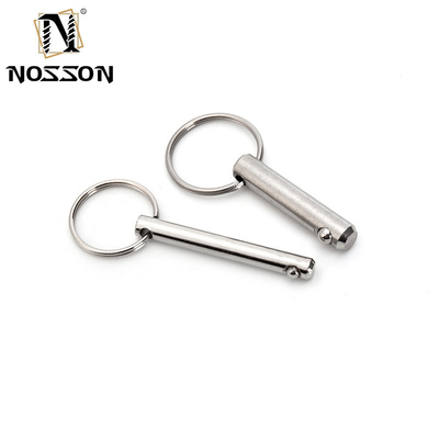 General Industry Self-Locking Spring Loaded Ball Lock Quick Release Pins M5 M6 M8 Stainless Steel Line Array Push Button Handle for Audio