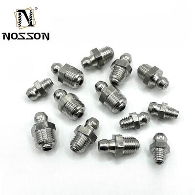 Customized OBM Support Stainless Steel Grease Nipple Fittings with Hexagon Head Design and Casting SS304