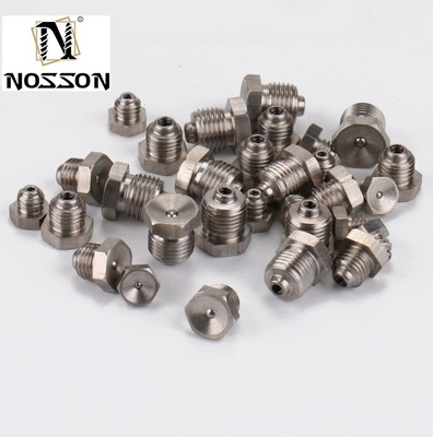 Customized Size White Zinc Plated Grease Nipple Fitting Straight Type for Pipe Lines Connect Connection