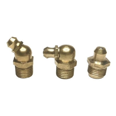 Casting M6 M8 M10 Lubricating Fitting Grease Gun Nozzle 90 Degree Nipple Grease Fitting Customized Size for Optimal Performance