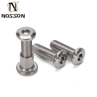Customized Thread Size M5 M6 M8 M10 M12 Pan Head 304 Stainless Steel Male and Female Screws for Industrial Applications