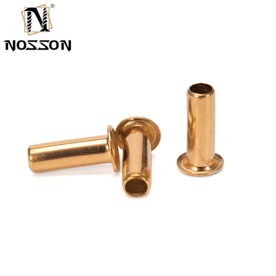 Aluminium DIN Standard Brass Hollow Tubular Rivets for Strong and Secure Joints