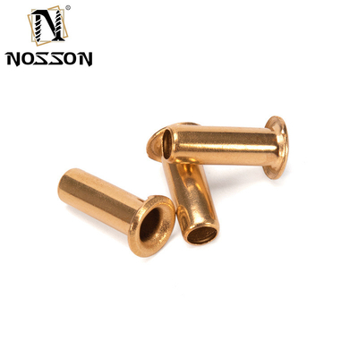 Aluminium DIN Standard Brass Hollow Tubular Rivets for Strong and Secure Joints