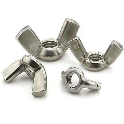 Looking for Heavy Industry Fasteners Check Out DIN315 Butterfly Wing Nuts in Zinc White/yellow Zinc Carbon Steel