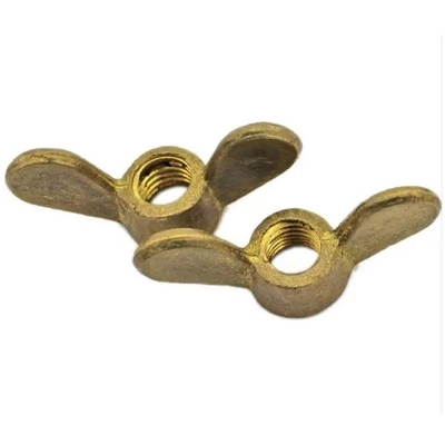 Looking for Heavy Industry Fasteners Check Out DIN315 Butterfly Wing Nuts in Zinc White/yellow Zinc Carbon Steel