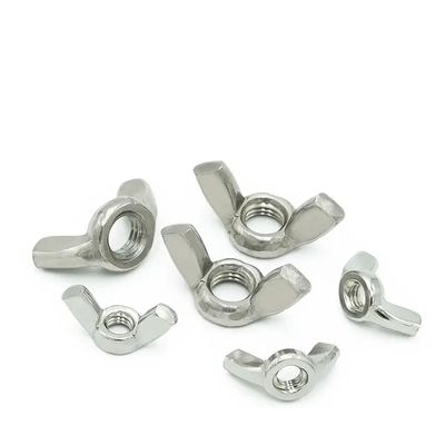 Looking for Heavy Industry Fasteners Check Out DIN315 Butterfly Wing Nuts in Zinc White/yellow Zinc Carbon Steel