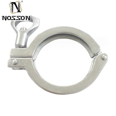 Casting Customized Support OBM 2inch Sanitary Pipe Clamp and Gasket for Tri Clamp Fittings in Stainless Steel 304/316