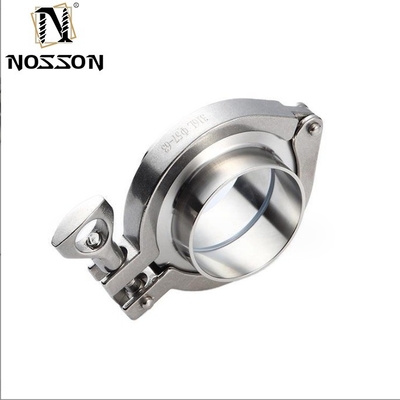 Experience the Benefits of Our Durable White Casting Sanitary Tri Clamp Fittings Set for Pipe Line Joining