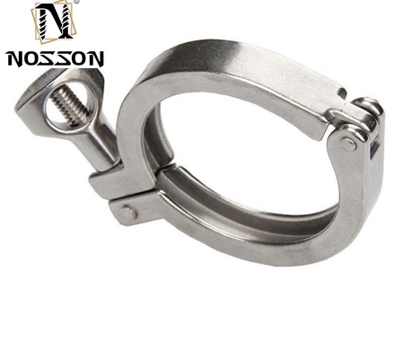 Experience the Benefits of Our Durable White Casting Sanitary Tri Clamp Fittings Set for Pipe Line Joining