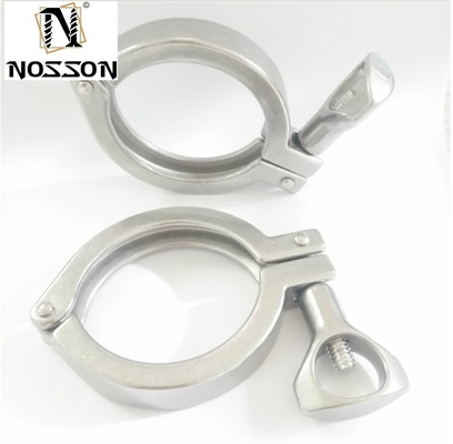 Experience the Benefits of Our Durable White Casting Sanitary Tri Clamp Fittings Set for Pipe Line Joining