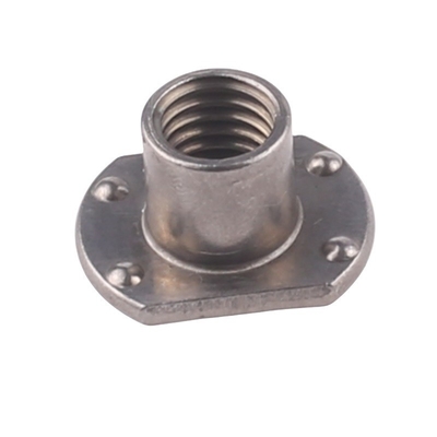 JIS Standard Ferrous Metal Square Spot Machine Din 928 Stainless Steel Npt Weld Nutsm6 m8 m10 with Black Oxide Finish